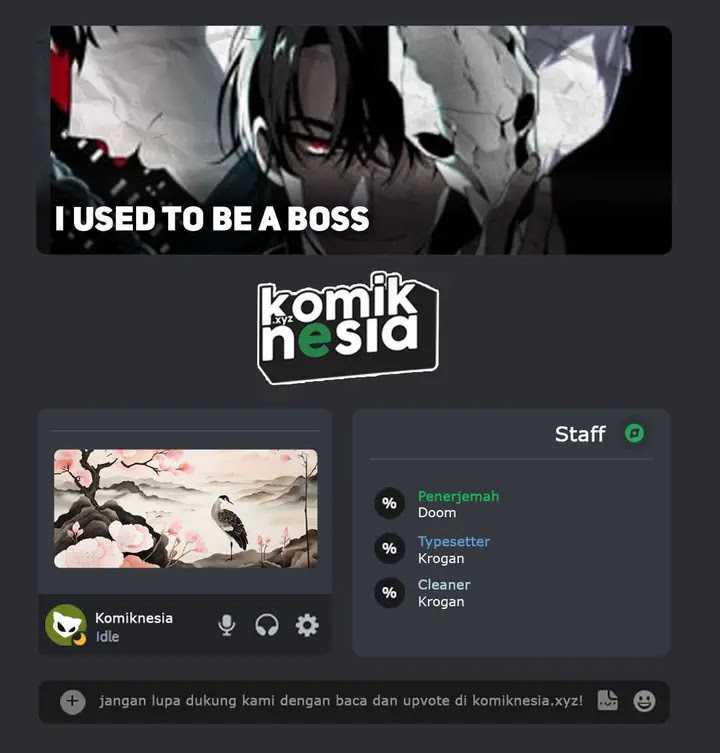 I Used To Be The Boss Chap 83 - Next Chap 84