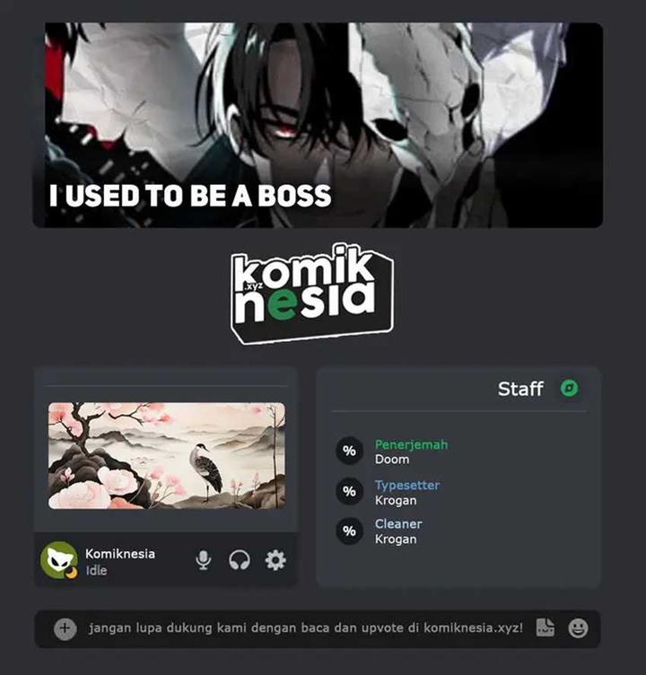 I Used To Be The Boss Chap 90 - Next Chap 91