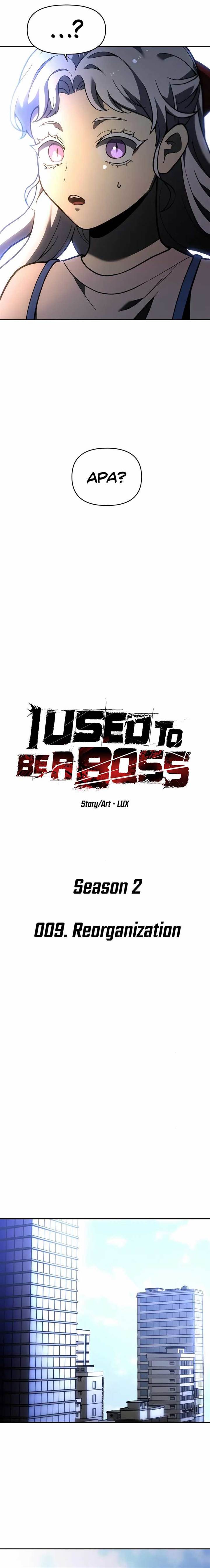 I Used To Be The Boss Chap 109 - Next Chap 110