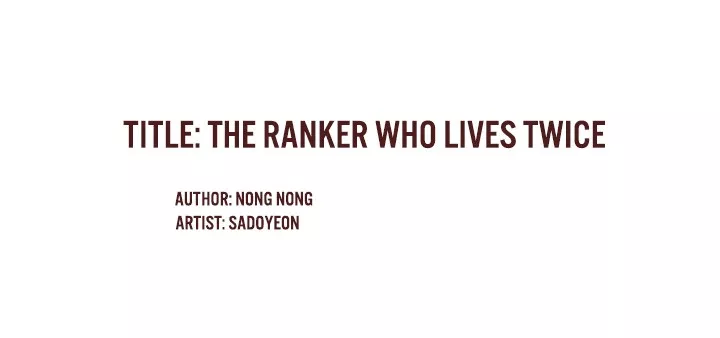 Ranker Who Lives a Second Time Chap 1 - Next Chap 2