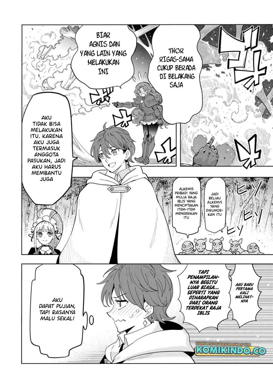 Souzou Renkinjutsushi Wa Jiyuu wo Ouka Suru Kokyou wo Tsuihou Saretara, Maou No Ohizamoto De Chouzetsu Kouka No Magic Item Zukuri Houdai Ni Narimashita Chap 15.2 - Next Chap 16.2