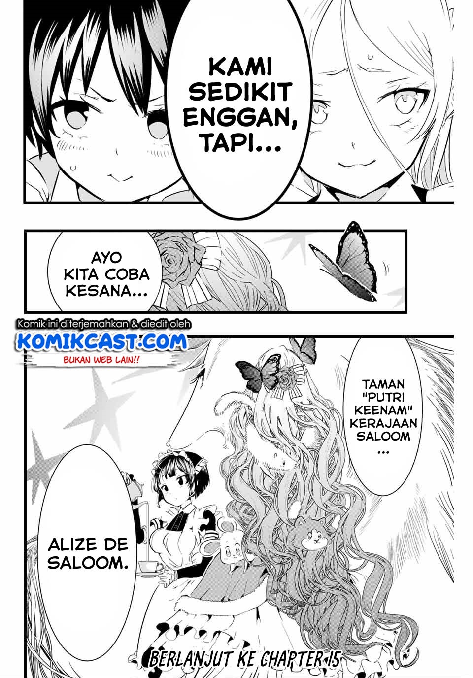 Tensei Shitara dai Nana Ouji dattanode, Kimamani Majutsu o Kiwamemasu Chap 14 - Next Chap 15