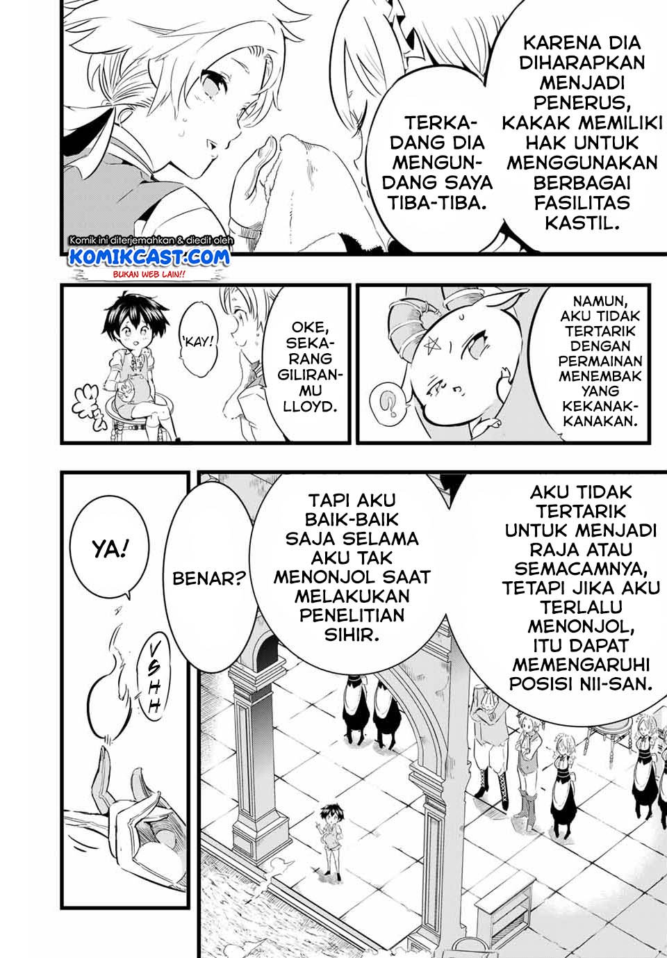 Tensei Shitara dai Nana Ouji dattanode, Kimamani Majutsu o Kiwamemasu Chap 2 - Next Chap 3