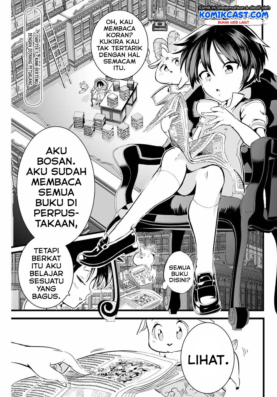 Tensei Shitara dai Nana Ouji dattanode, Kimamani Majutsu o Kiwamemasu Chap 3 - Next Chap 4