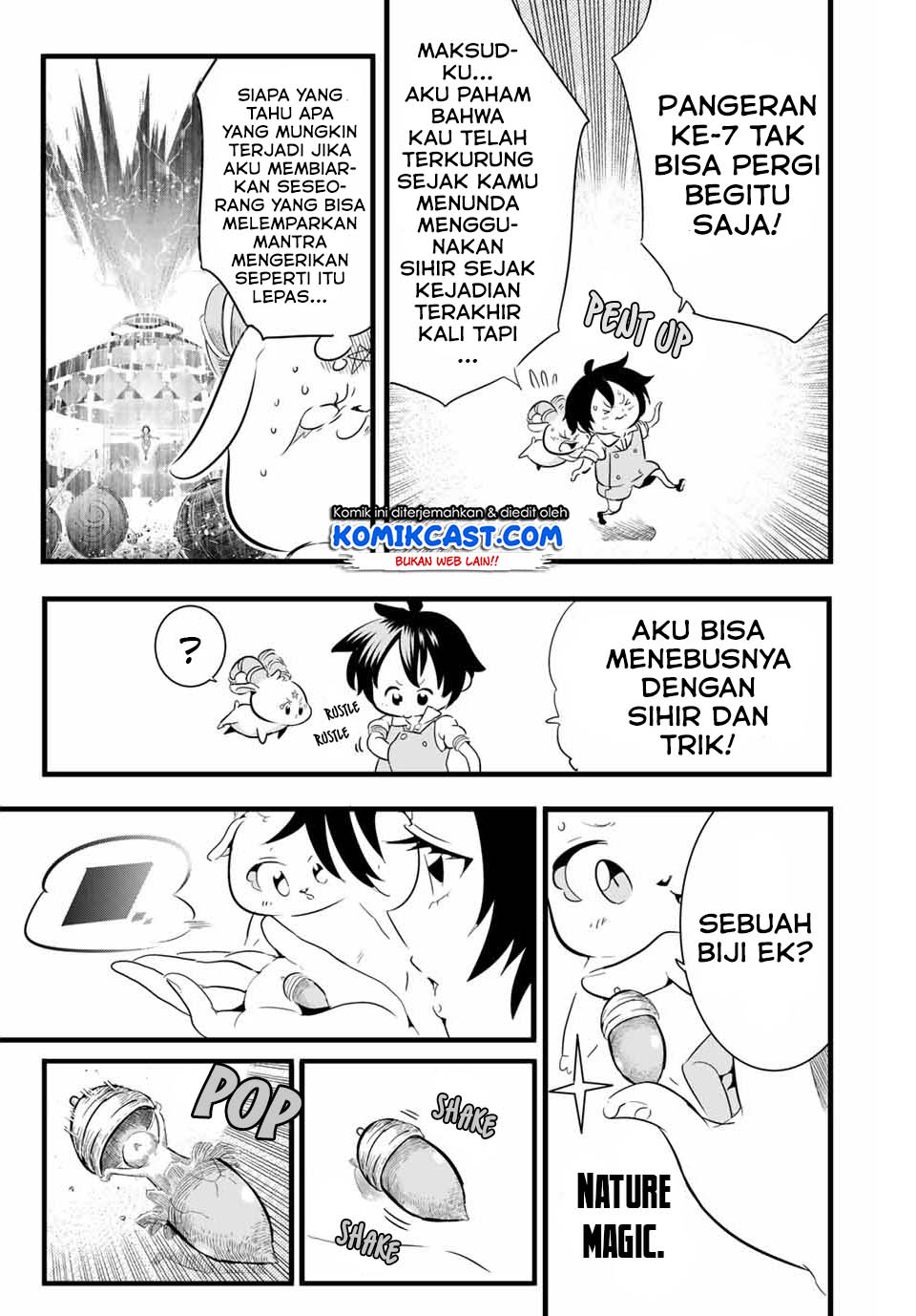 Tensei Shitara dai Nana Ouji dattanode, Kimamani Majutsu o Kiwamemasu Chap 3 - Next Chap 4