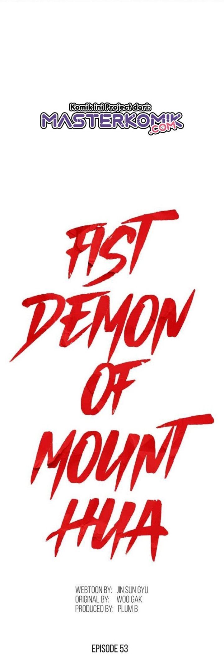 Fist Demon of Mount Hua Chap 53 - Next Chap 54