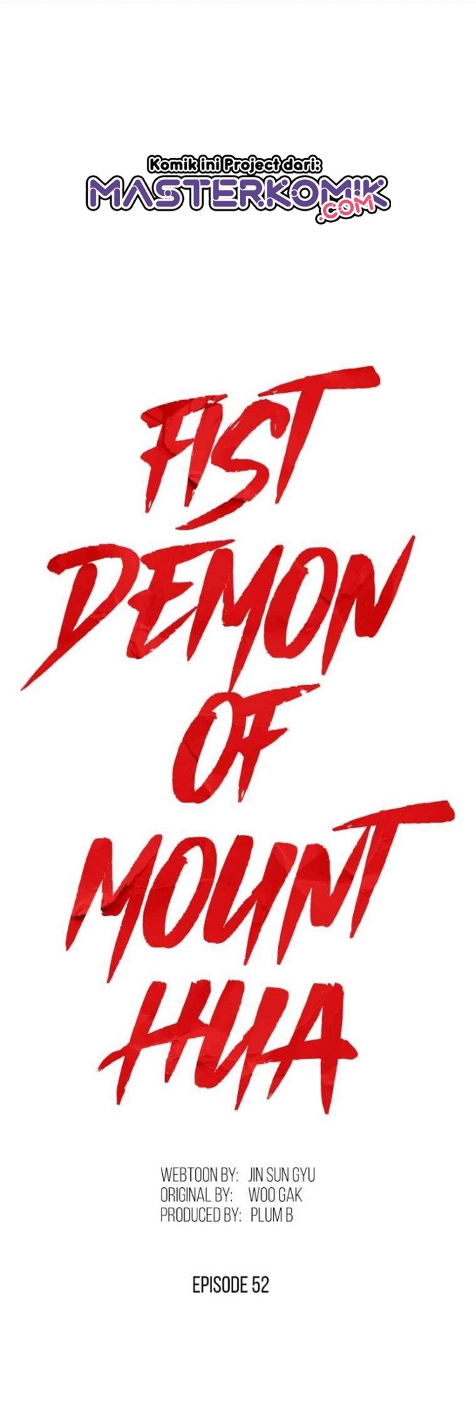 Fist Demon of Mount Hua Chap 52 - Next Chap 53