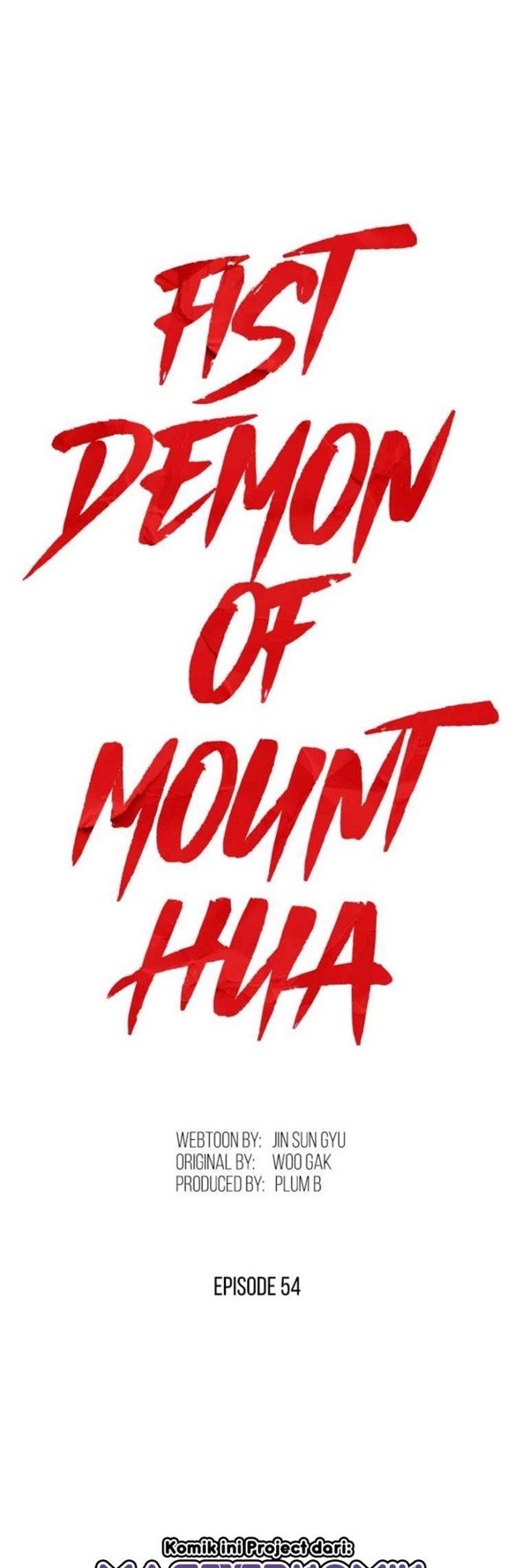 Fist Demon of Mount Hua Chap 54 - Next Chap 55