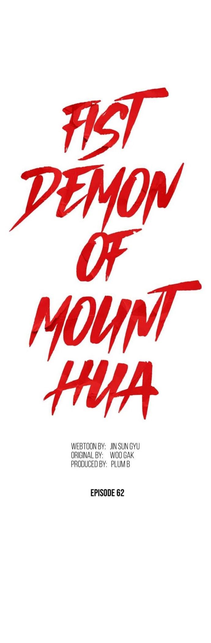 Fist Demon of Mount Hua Chap 62 - Next Chap 63