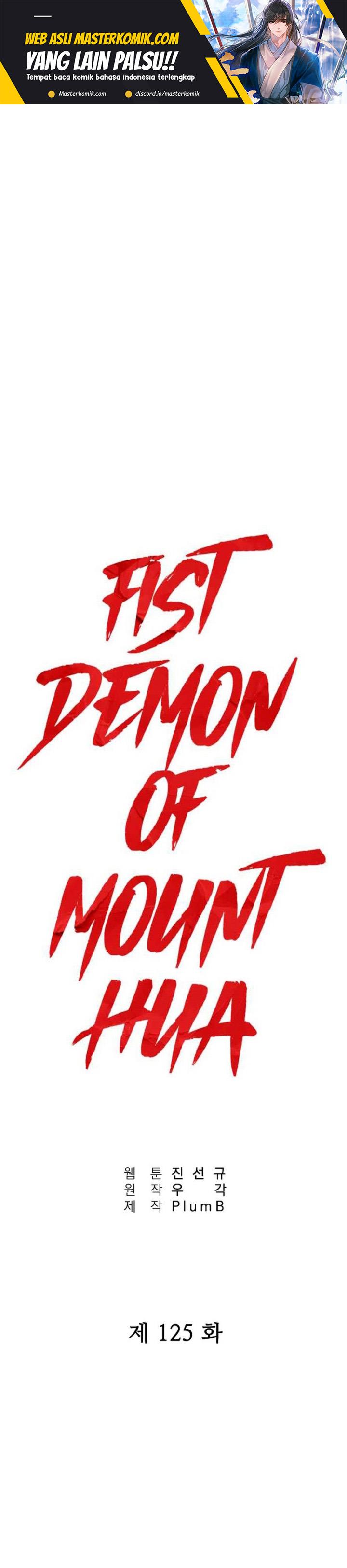 Fist Demon of Mount Hua Chap 125 - Next Chap 126