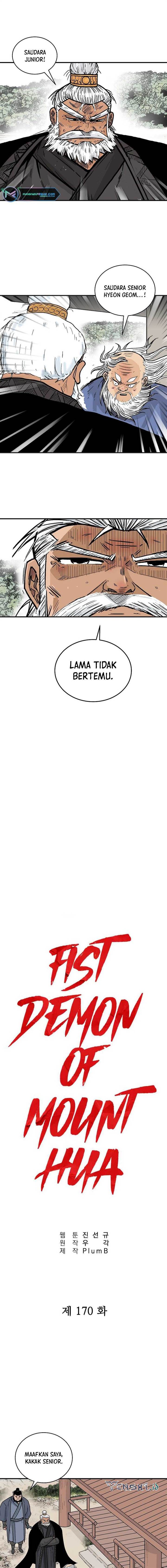 Fist Demon of Mount Hua Chap 170 - Next Chap 171