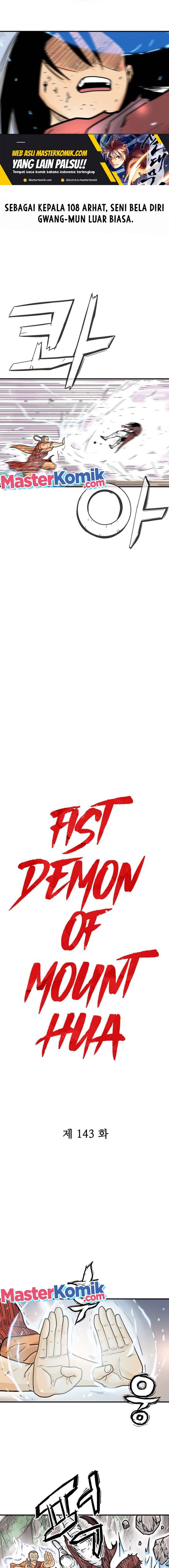 Fist Demon of Mount Hua Chap 143 - Next Chap 144