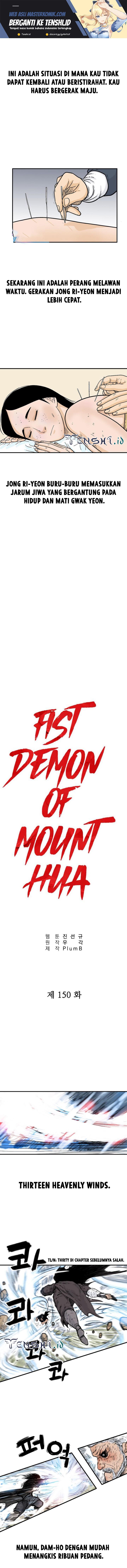 Fist Demon of Mount Hua Chap 150 - Next Chap 151