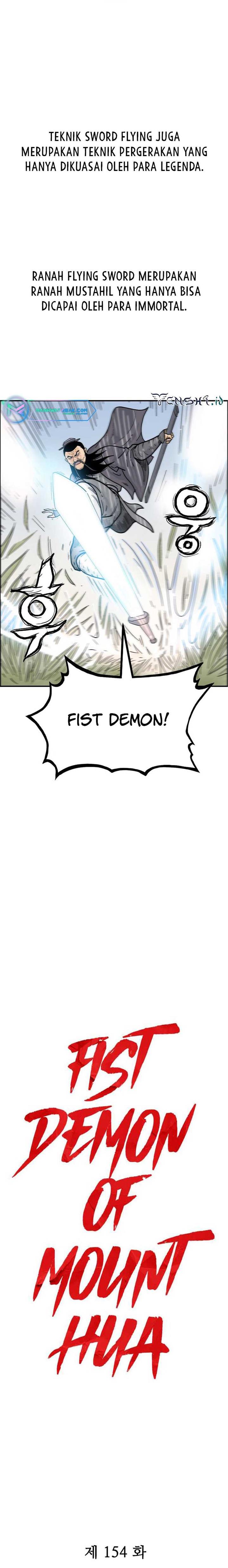 Fist Demon of Mount Hua Chap 154 - Next Chap 155