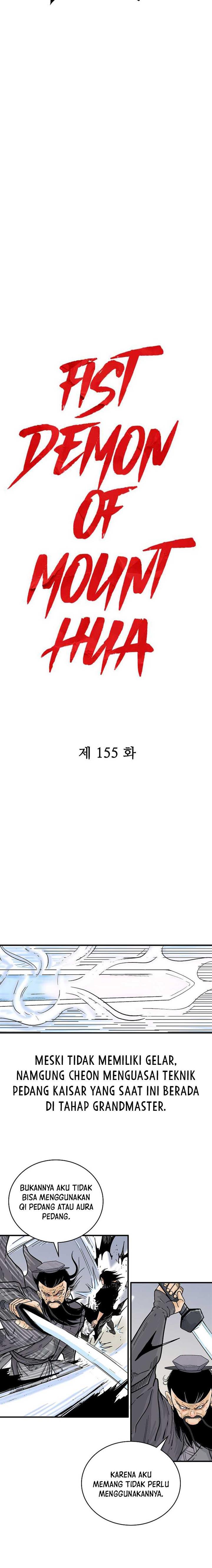 Fist Demon of Mount Hua Chap 155 - Next Chap 156