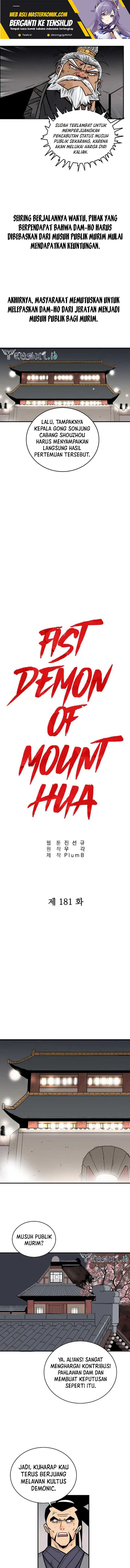 Fist Demon of Mount Hua Chap 181 - Next Chap 182