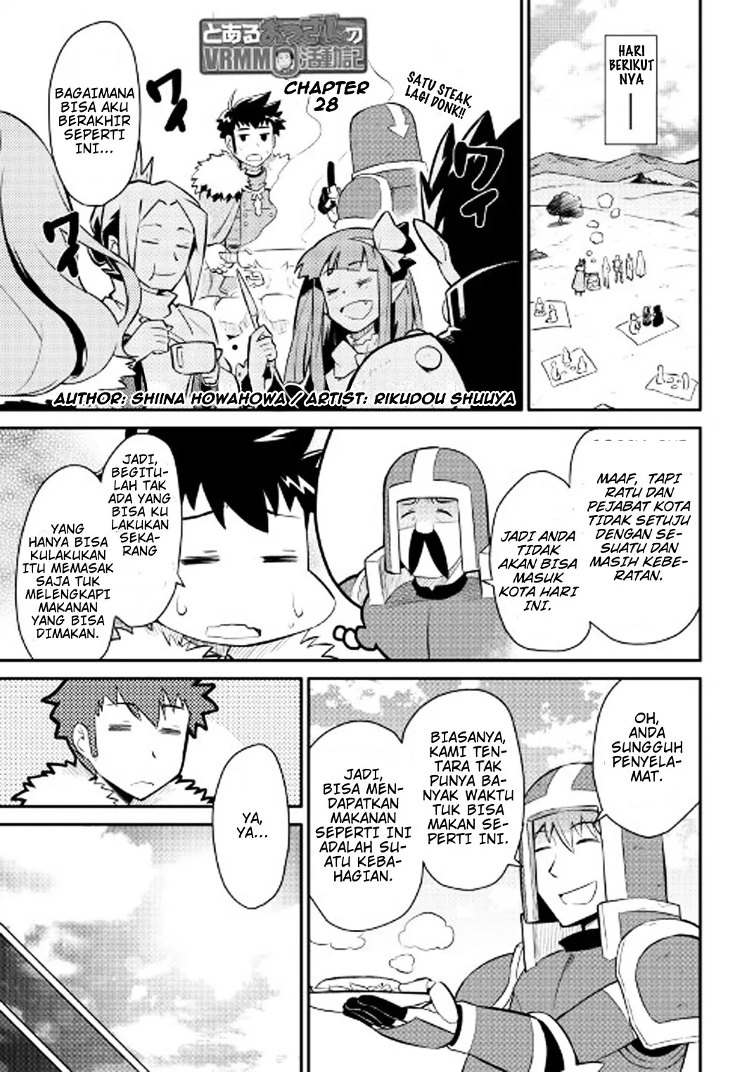 Toaru Ossan no VRMMO Katsudouki Chap 28 - Next Chap 29