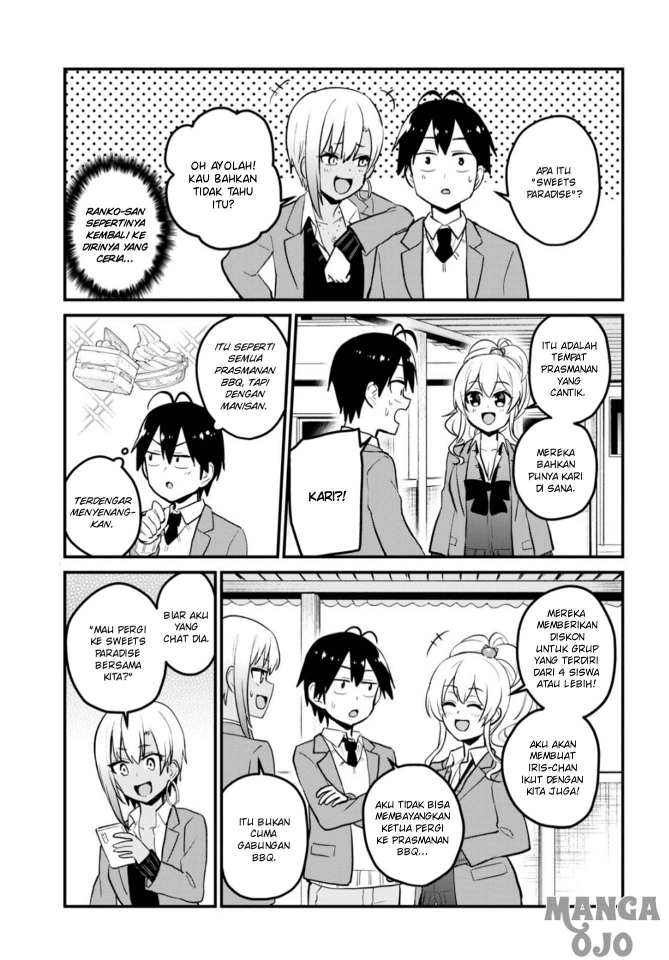 Hajimete no Gal Chap 90 - Next Chap 91