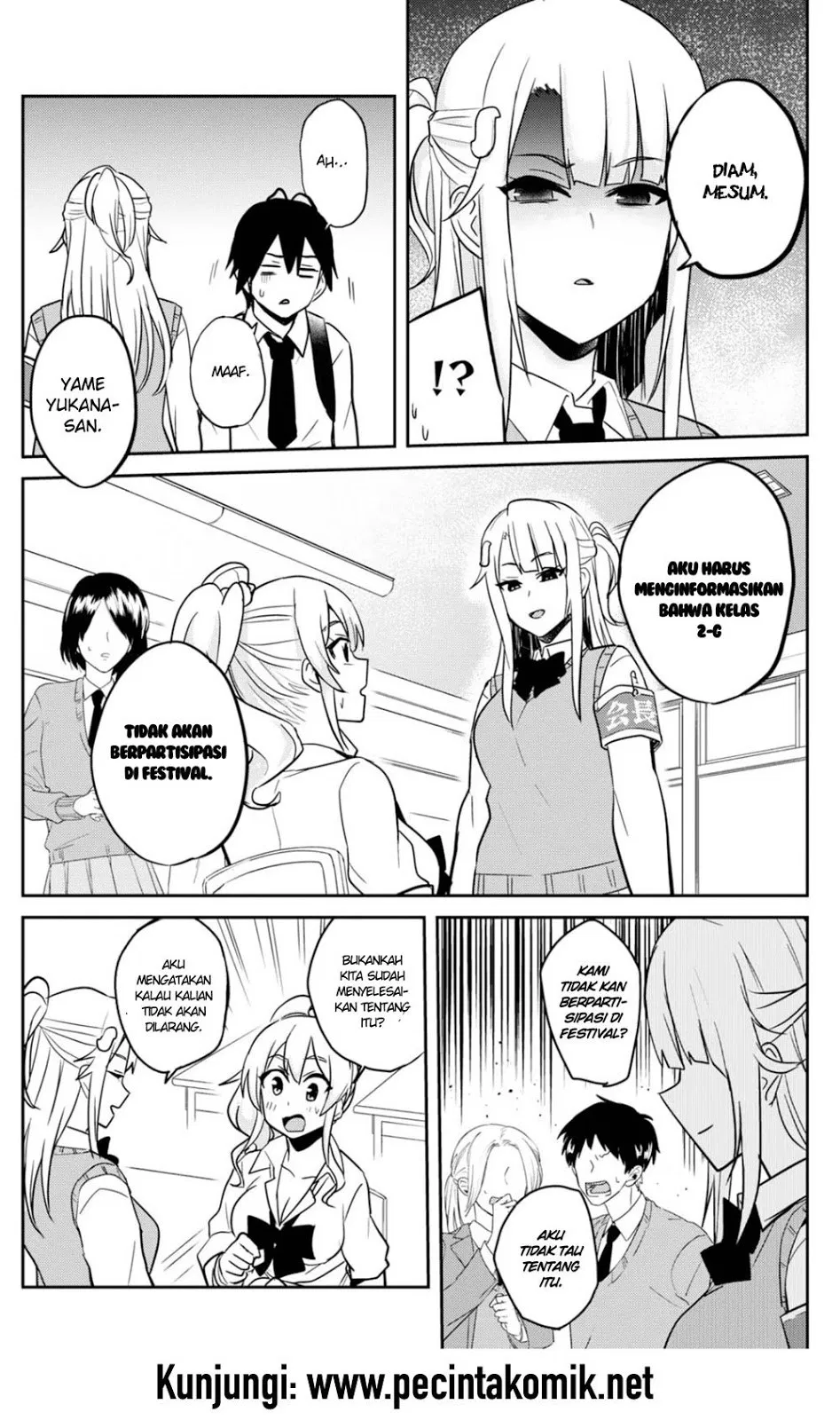 Hajimete no Gal Chap 69 - Next Chap 70