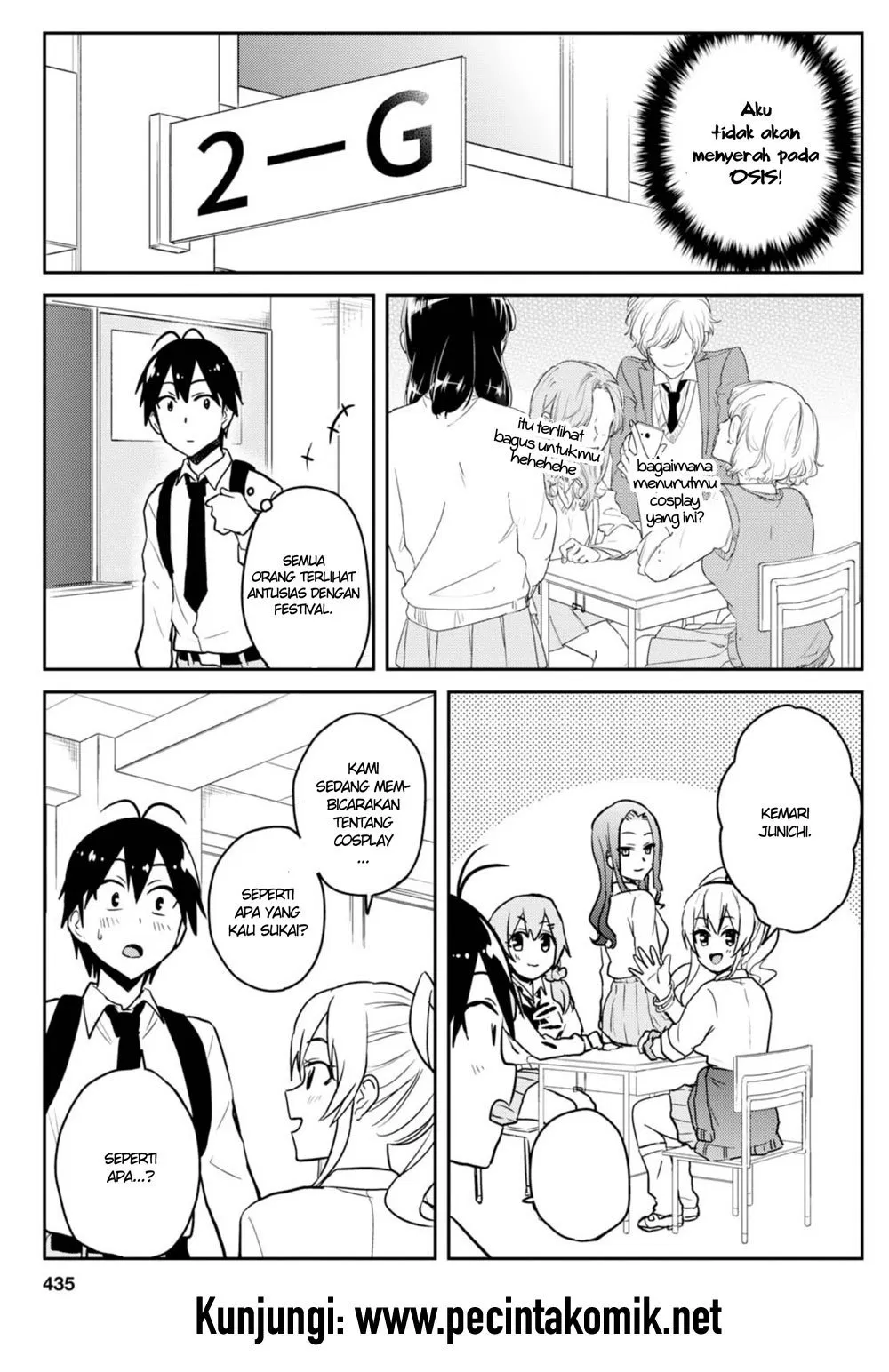 Hajimete no Gal Chap 69 - Next Chap 70