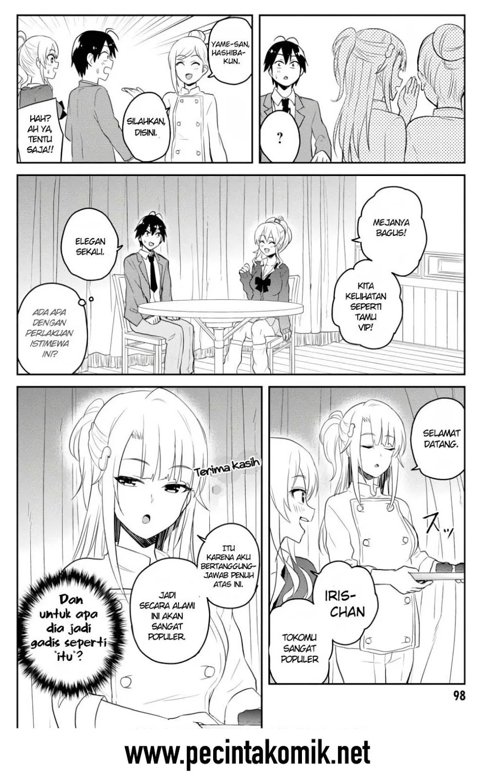 Hajimete no Gal Chap 73 - Next Chap 74
