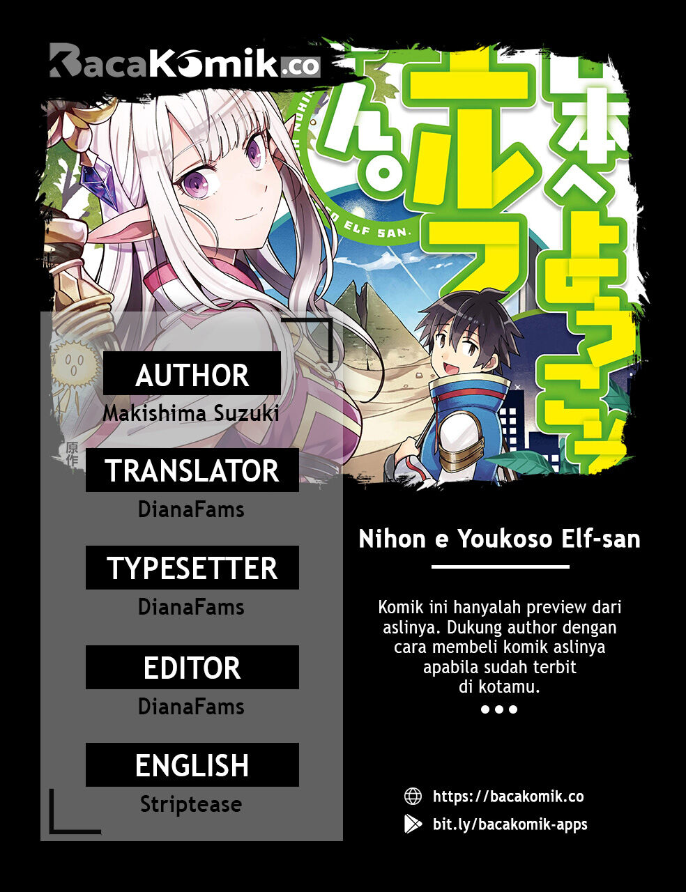Nihon e Youkoso Elf-san Chap 12 - Next Chap 13