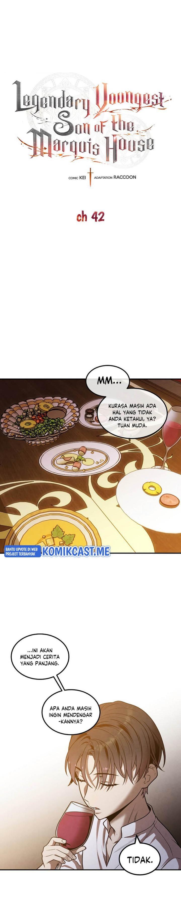 Legendary Youngest Son of the Marquis House Chap 42 - Next Chap 43