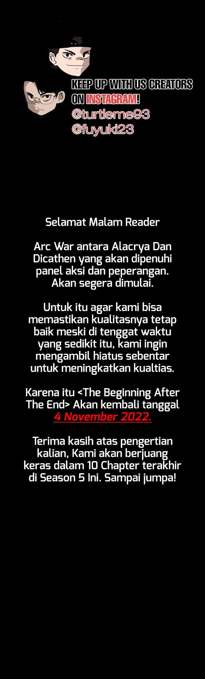 The Beginning After the End Chap 165 - Next Chap 166