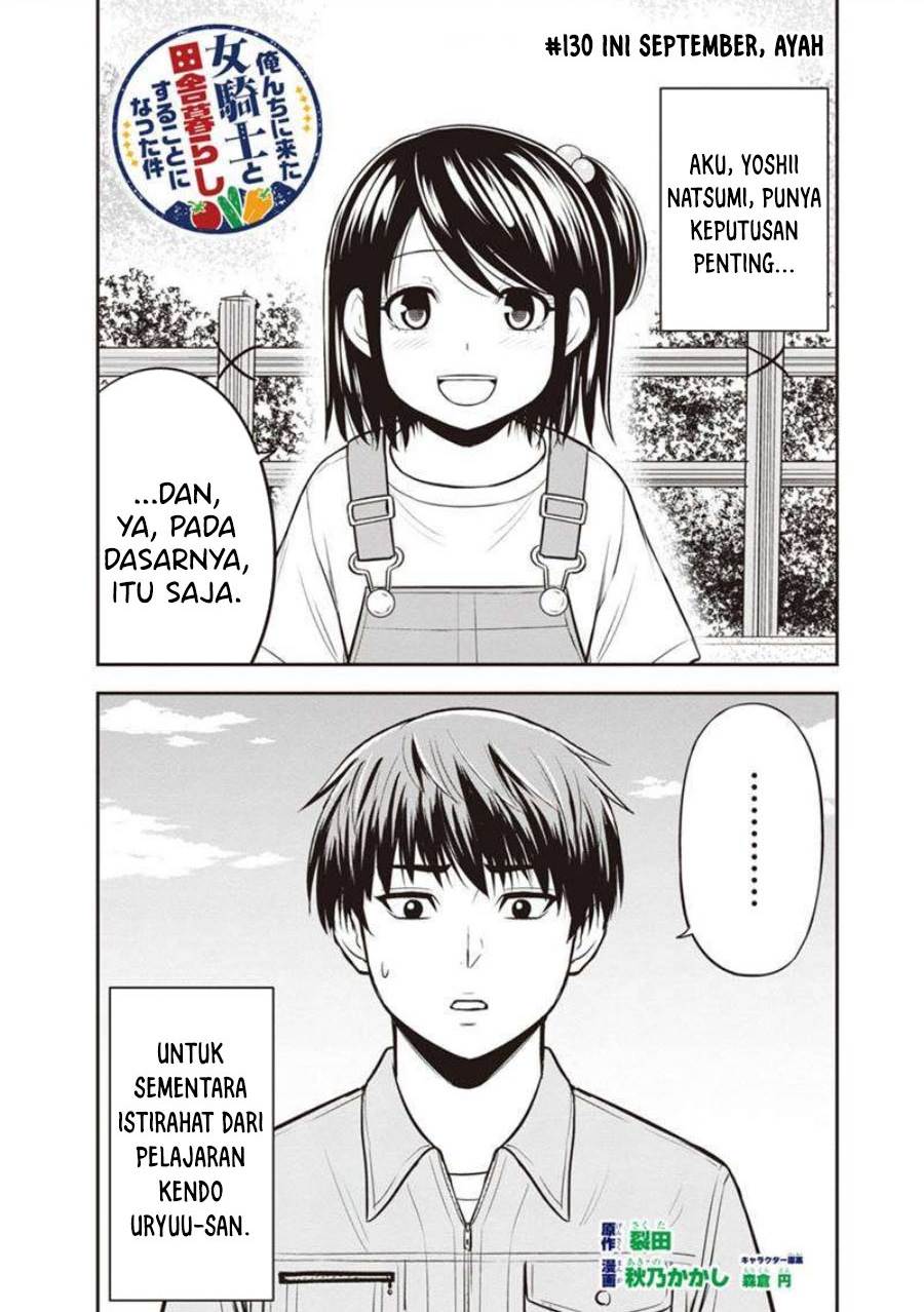 Orenchi ni Kita Onna Kishi to: Inakagurashi suru Koto ni Natta Ken Chap 130 - Next Chap 131