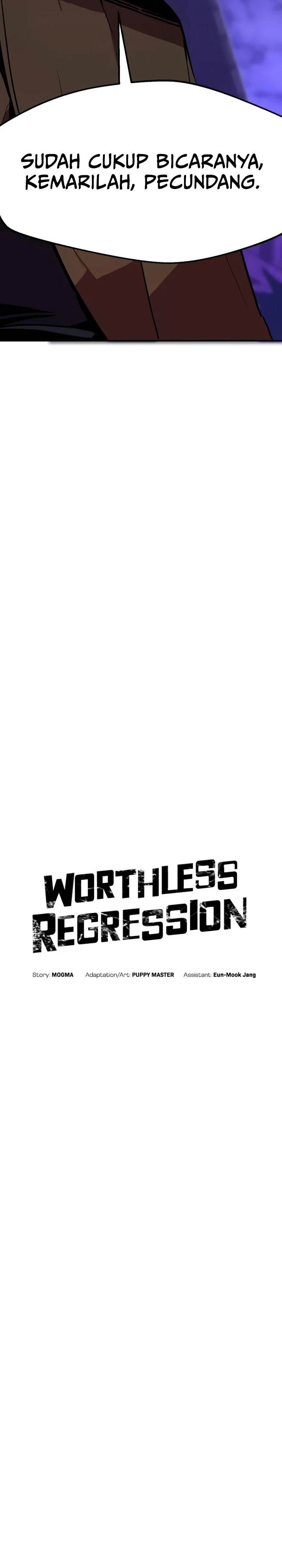 Worthless Regression Chap 74 - Next Chap 75