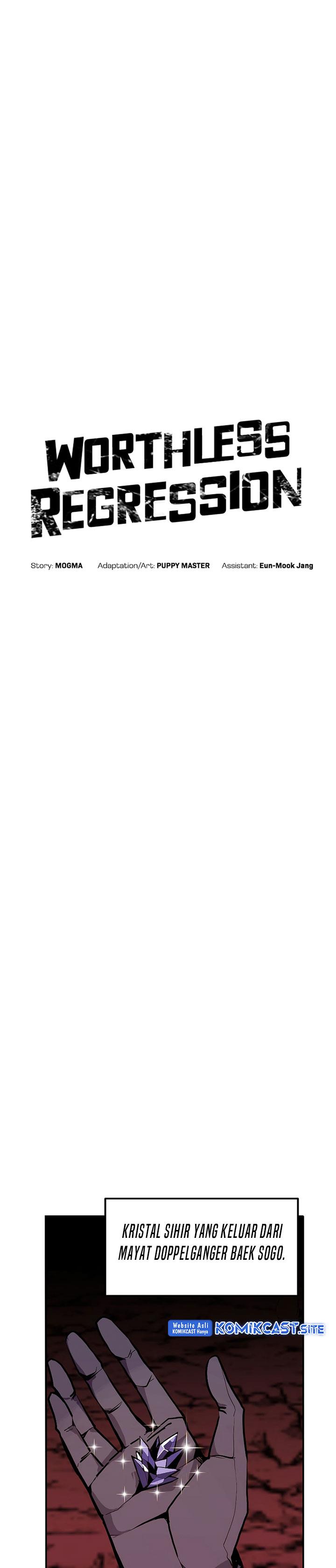 Worthless Regression Chap 58 - Next Chap 59
