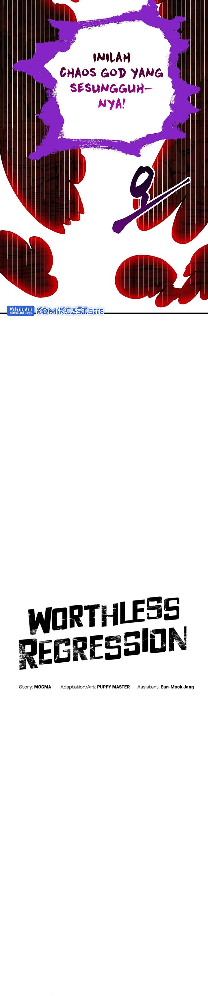 Worthless Regression Chap 61 - Next Chap 62