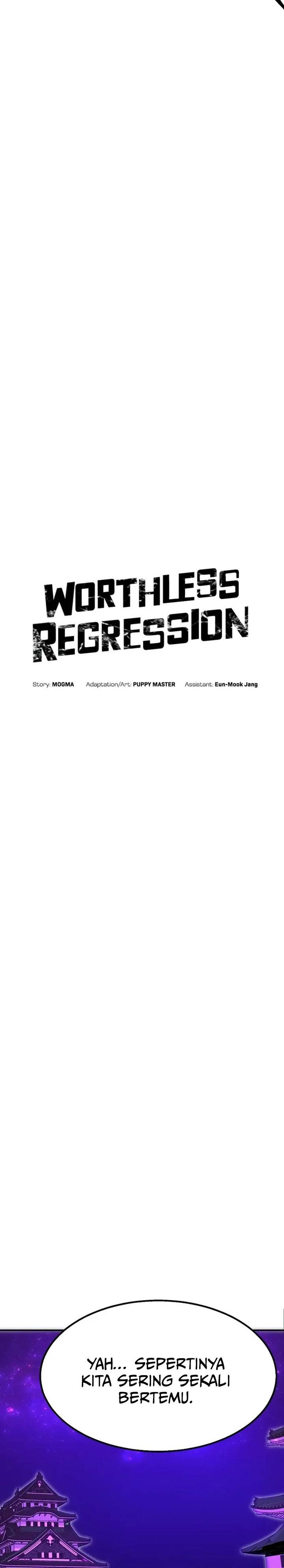 Worthless Regression Chap 98 - Next Chap 99