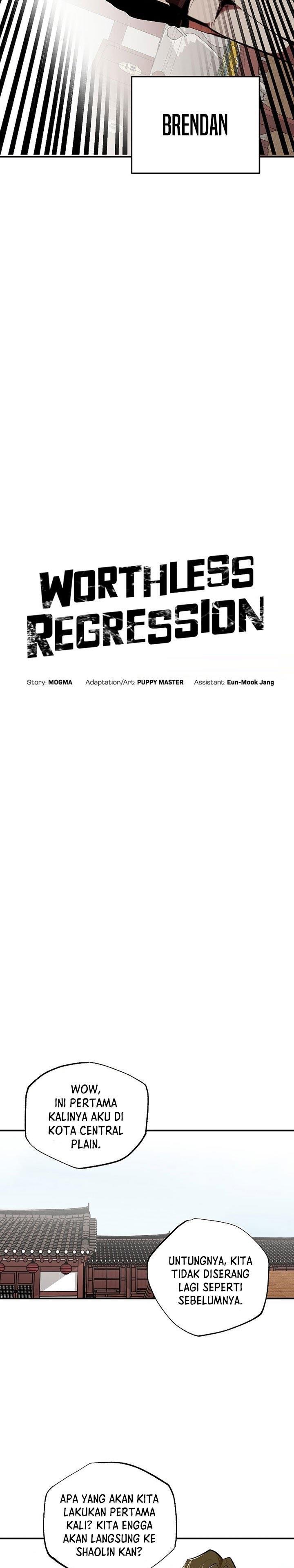 Worthless Regression Chap 35 - Next Chap 36