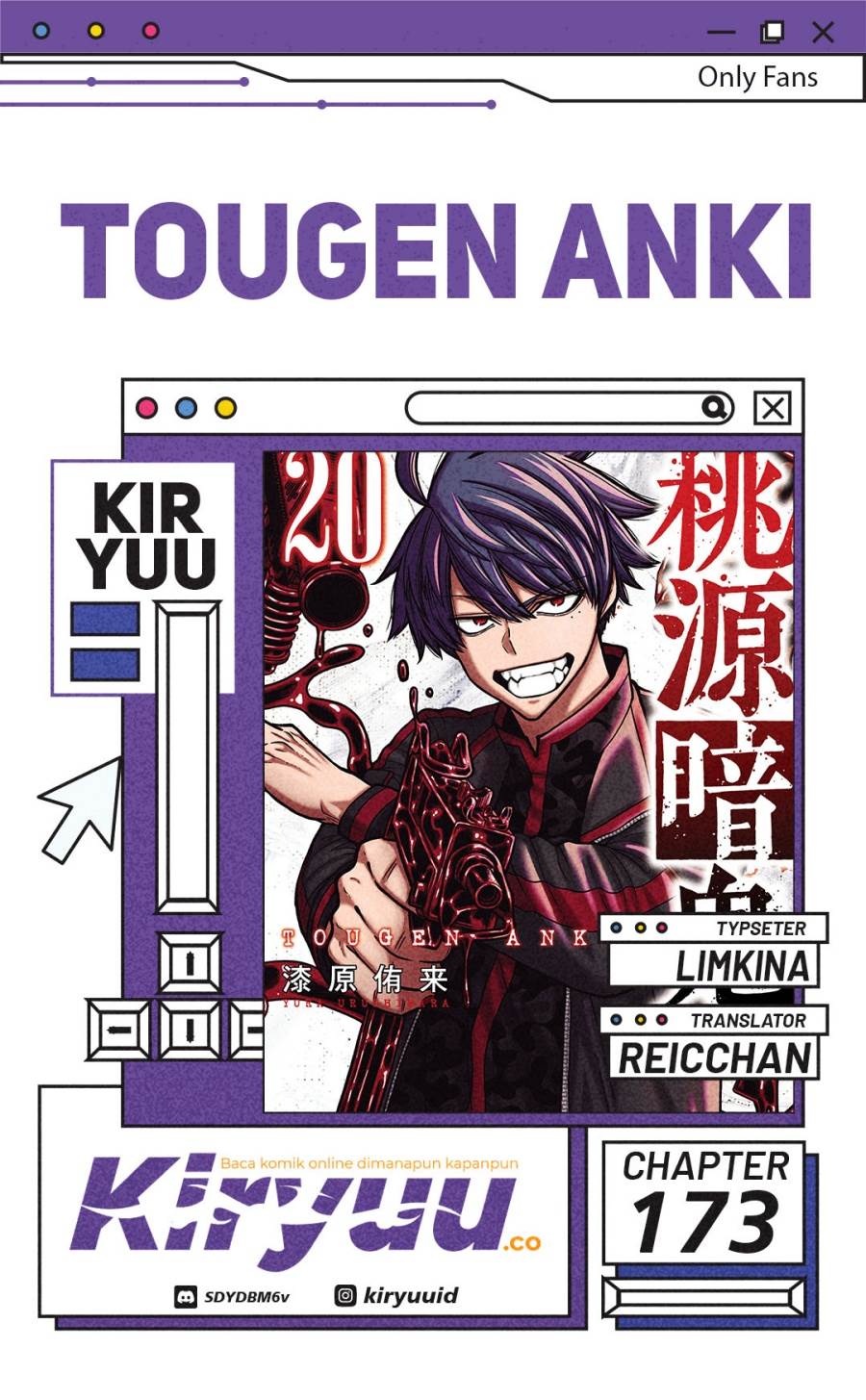 Tougen Anki Chap 173 - Next Chap 174