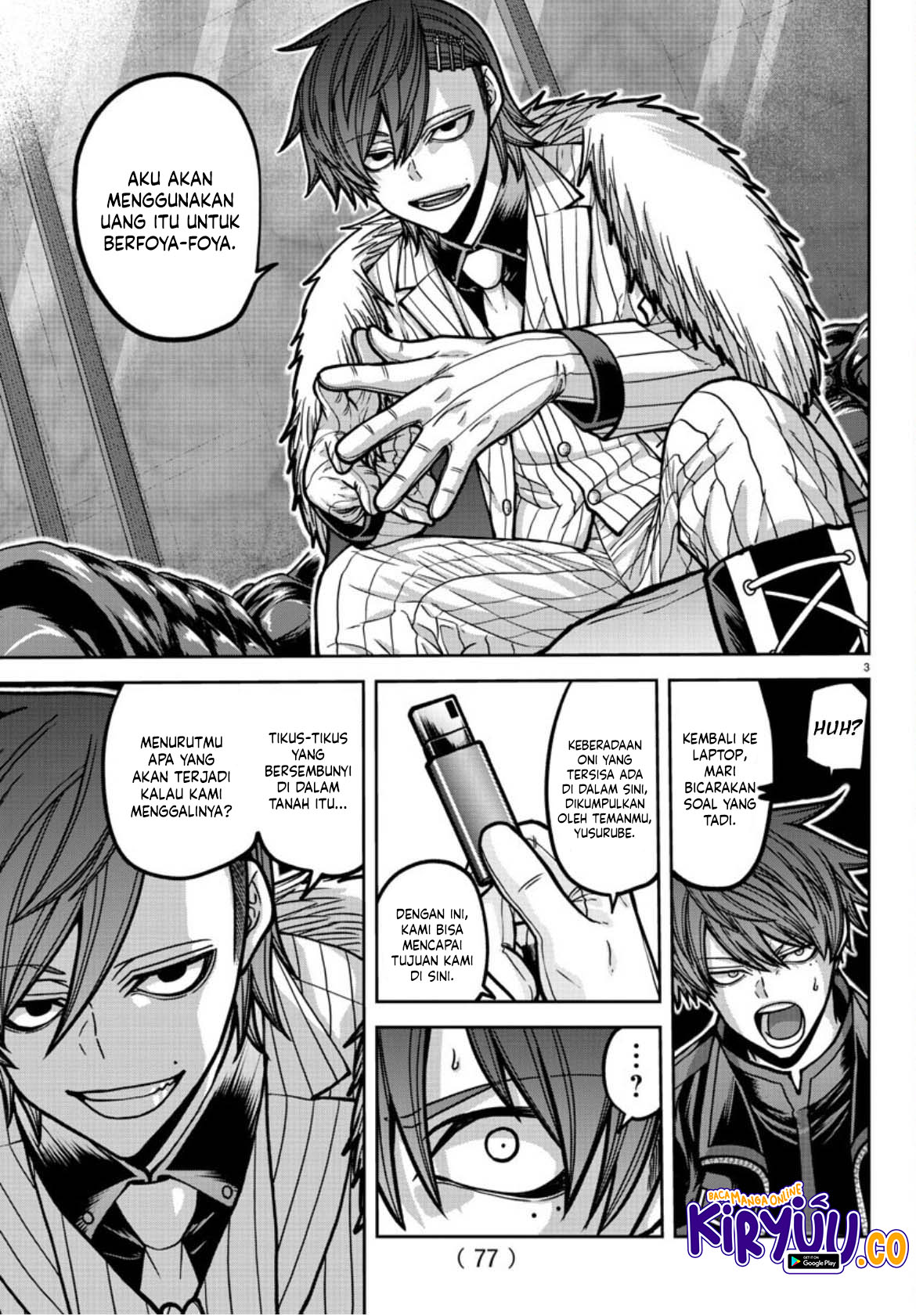 Tougen Anki Chap 177 - Next Chap 178