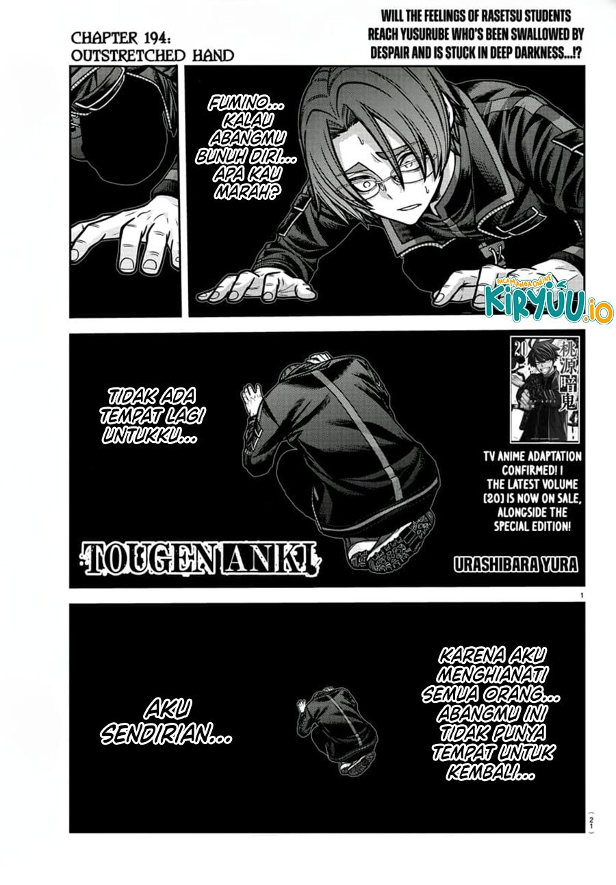 Tougen Anki Chap 194 - Next Chap 195