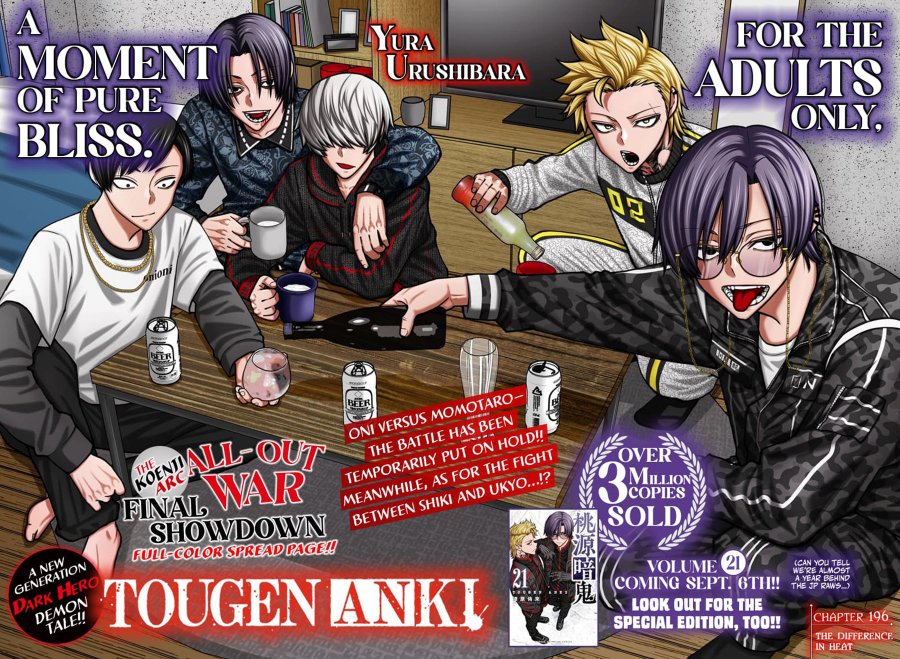 Tougen Anki Chap 196 - Next Chap 197