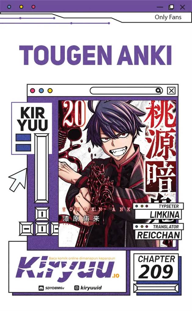 Tougen Anki Chap 209 - Next Chap 210