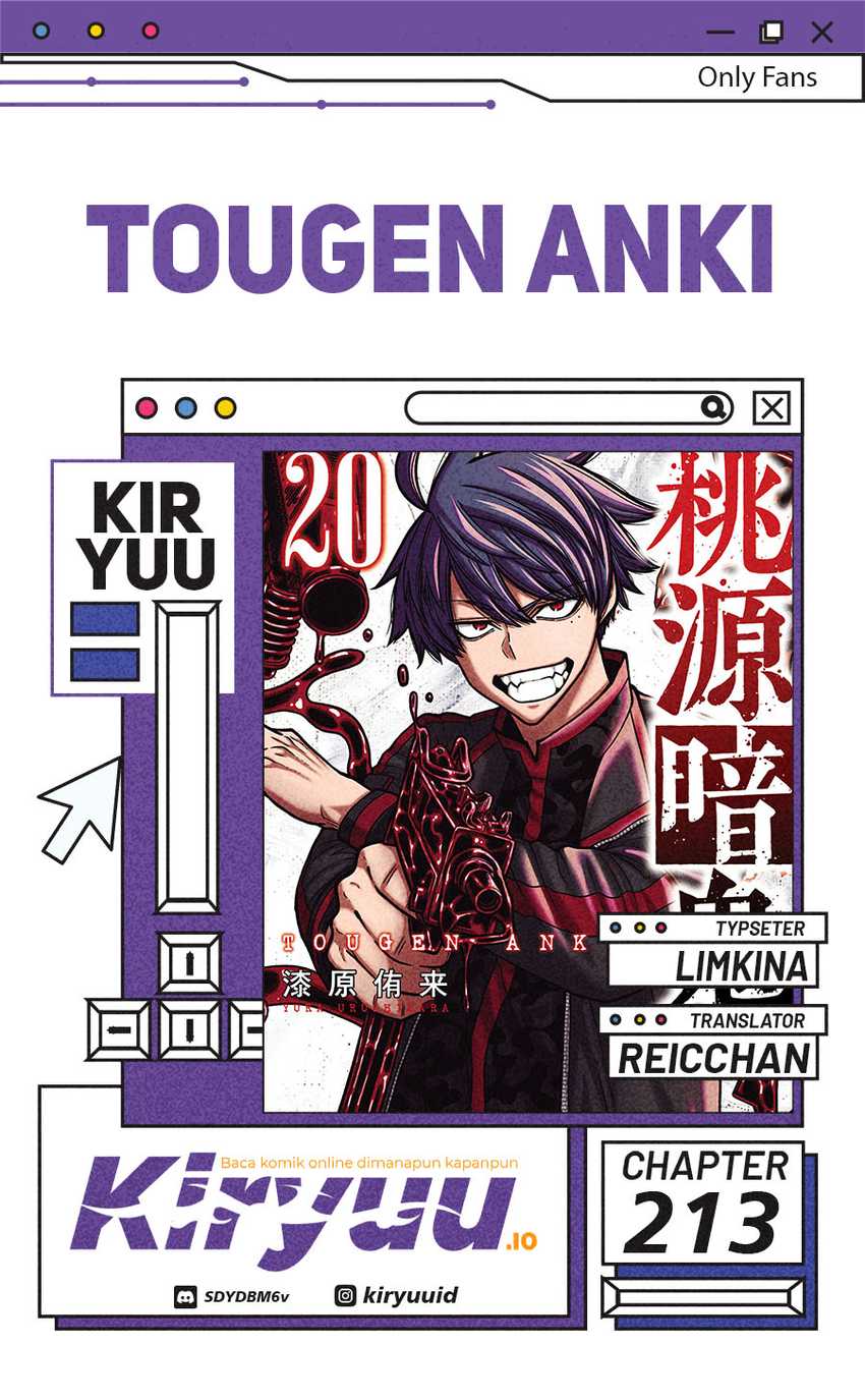 Tougen Anki Chap 213 - Next Chap 214