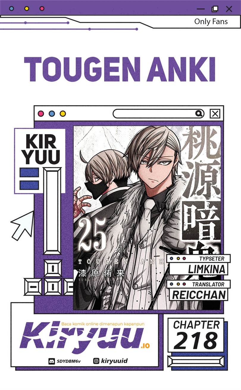 Tougen Anki Chap 218 - Next Chap 219