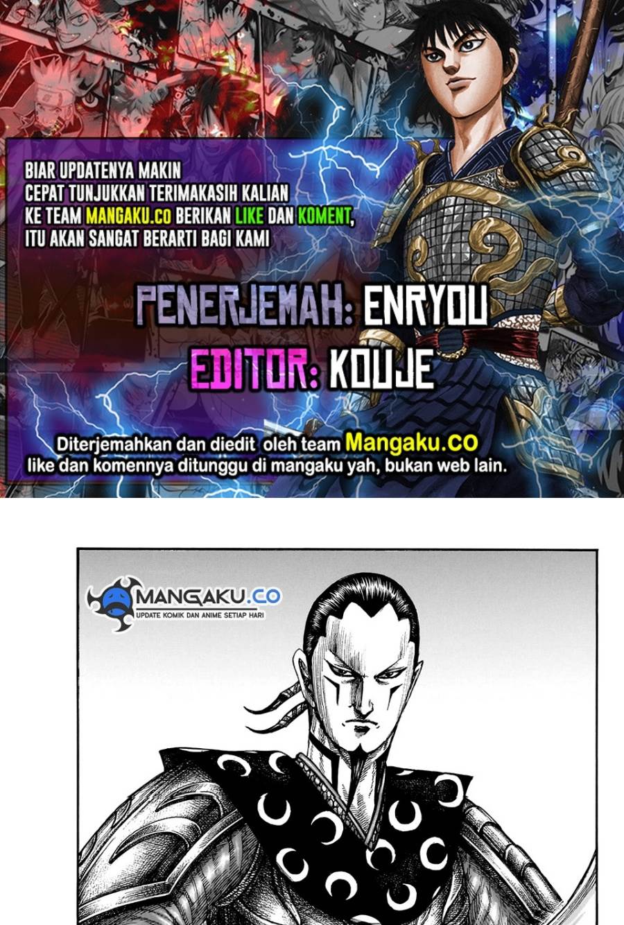 Kingdom Chap 828 - Next Chap 829