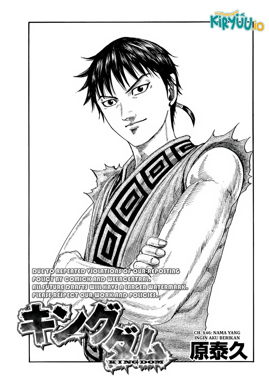 Kingdom Chap 846 - Next Chap 847