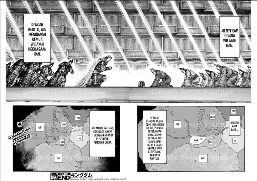 Kingdom Chap 840 - Next Chap 841
