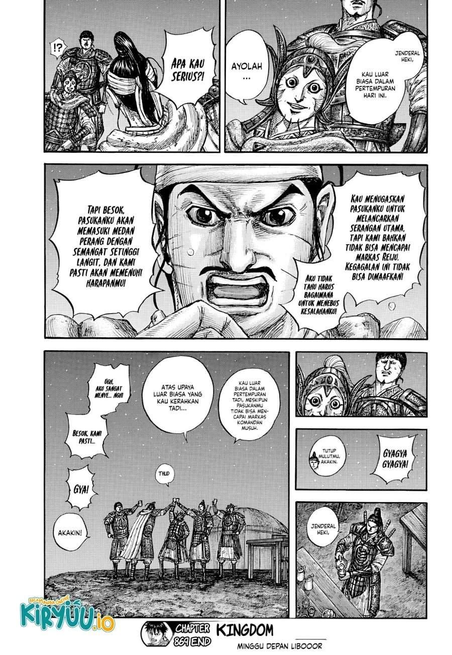 Kingdom Chap 869 - Next Chap 870