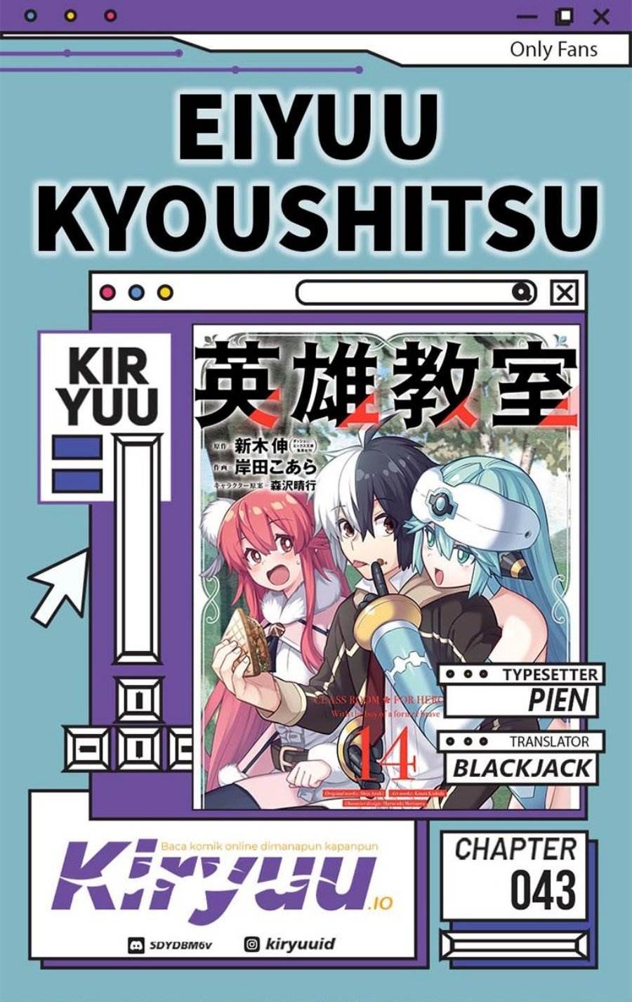 Eiyuu Kyoushitsu Chap 43.1 - Next Chap 44.1
