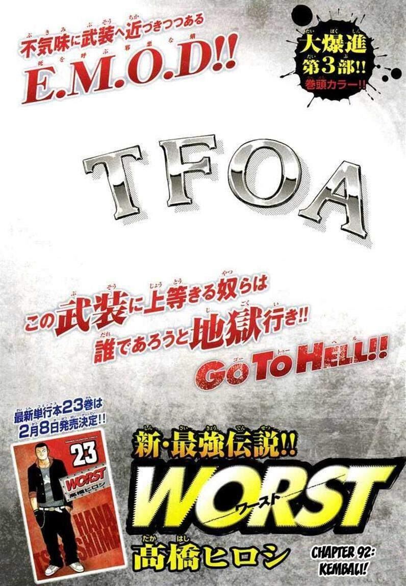 Worst Chap 92 - Next Chap 93