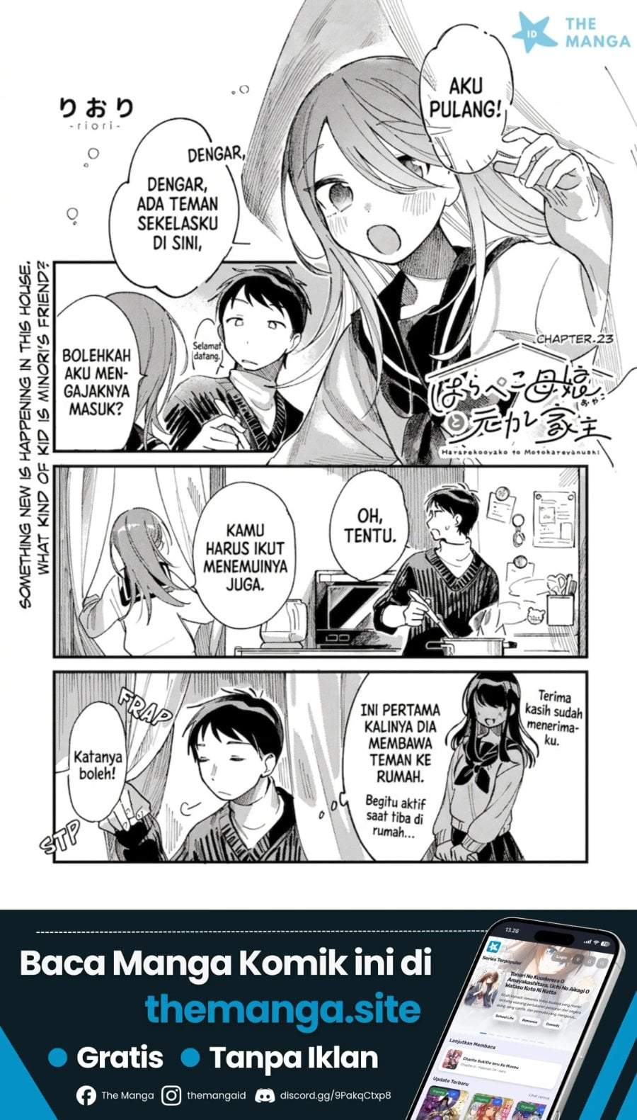 Harapeko Oyako to Motokare Yanushi Chap 23 - Next Chap 24