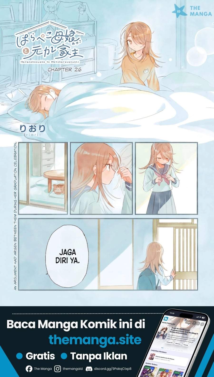 Harapeko Oyako to Motokare Yanushi Chap 26 - Next Chap 27