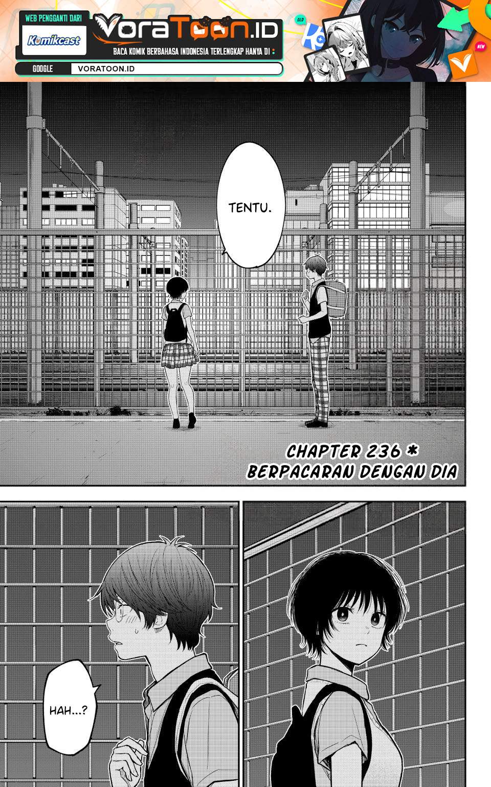 Kuroiwa Medaka ni Watashi no Kawaii ga Tsuujinai Chap 236 - Next Chap 237
